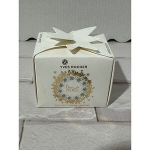Yves Rocher Limited Edition Fleur de Noel Collection of 3 Mini Soaps Gift Set